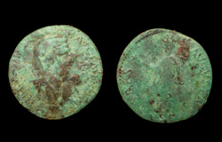 Claudius I, Sestertius, Spes reverse